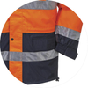 High Visibility Waterproof Safety Jacket, Workwear