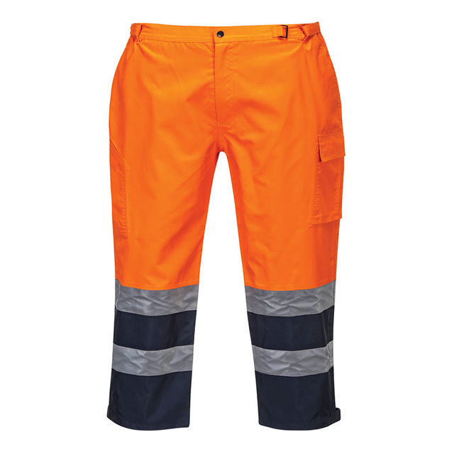  High Visibility Workwear Pants, Waterproof Trousers with Reflective Tape