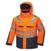 High Visibility Waterproof Safety Parka, Winter Warm Jacket, Workwear