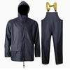 Men Waterproof Pants Outdoor Pants PU Bib Pants Rain Wear