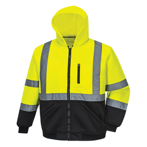 High Visibility Reflective Safety Softshell Jacket, Windproof Workwear