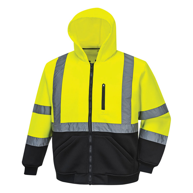 High Visibility Reflective Safety Softshell Jacket, Windproof Workwear