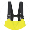 High-Visibility Waterproof Safety With Reflective Tape Workwear, Rain Overalls