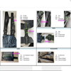 Men Waterproof Pants Outdoor Pants PU Bib Pants Rain Wear