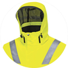 High Visibility Waterproof Safety Parka, Winter Warm Jacket, Workwear