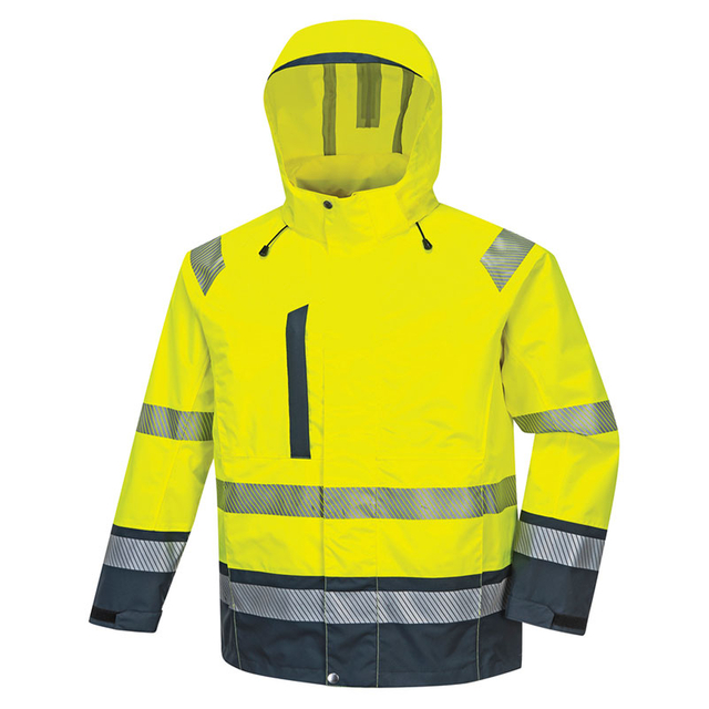 High Visibility Waterproof Safety Jacket, Workwear 